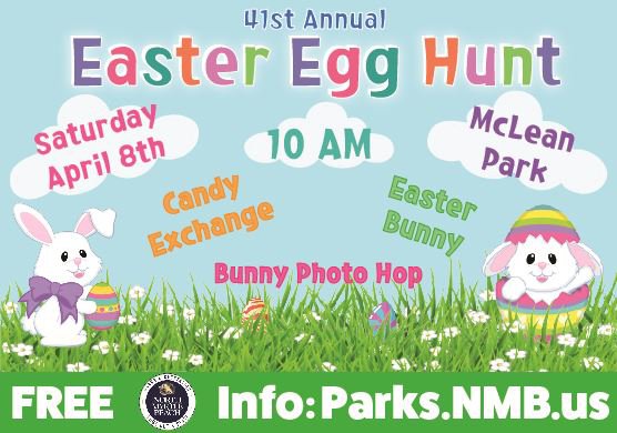 41st Annual N. Myrtle Beach Easter Egg Hunt For All Ages
